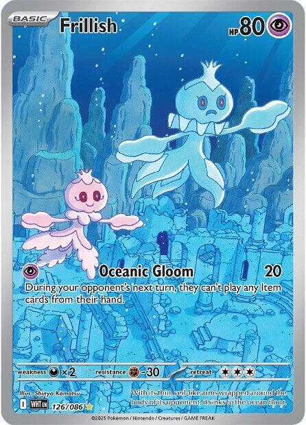 Frillish 126/086 (SV: White Flare)  - Holofoil