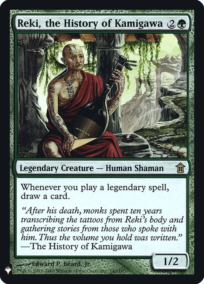 MTG The List Reprints 142 Reki, the History of Kamigawa R NM Foil