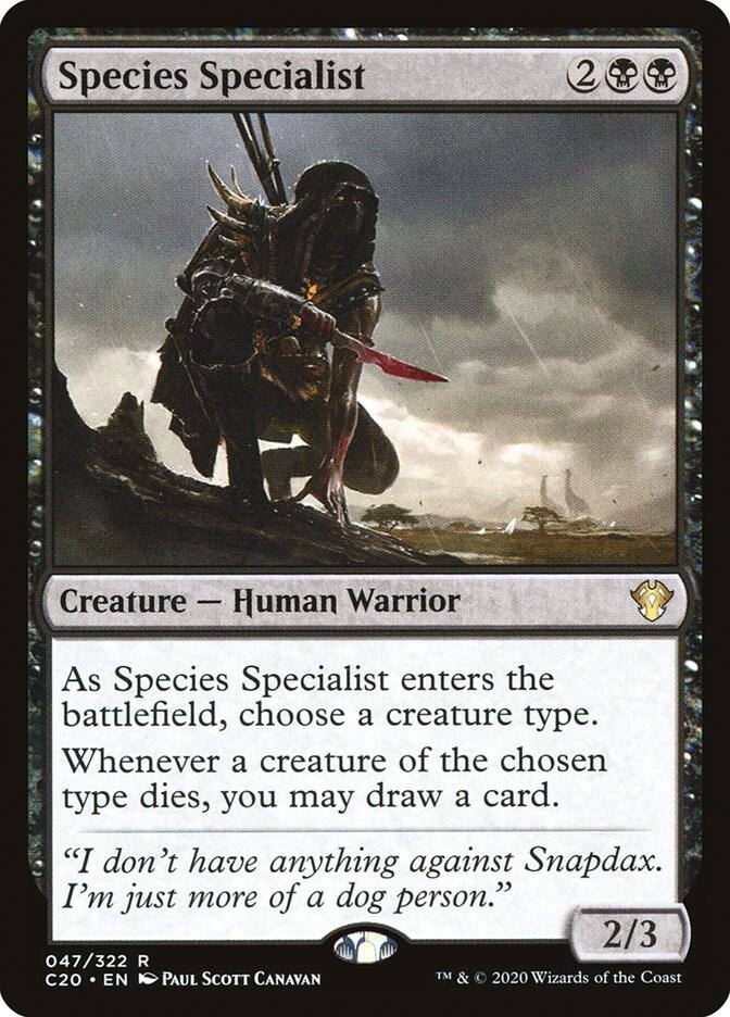 MTG Commander 2020 47 Species Specialist R NM