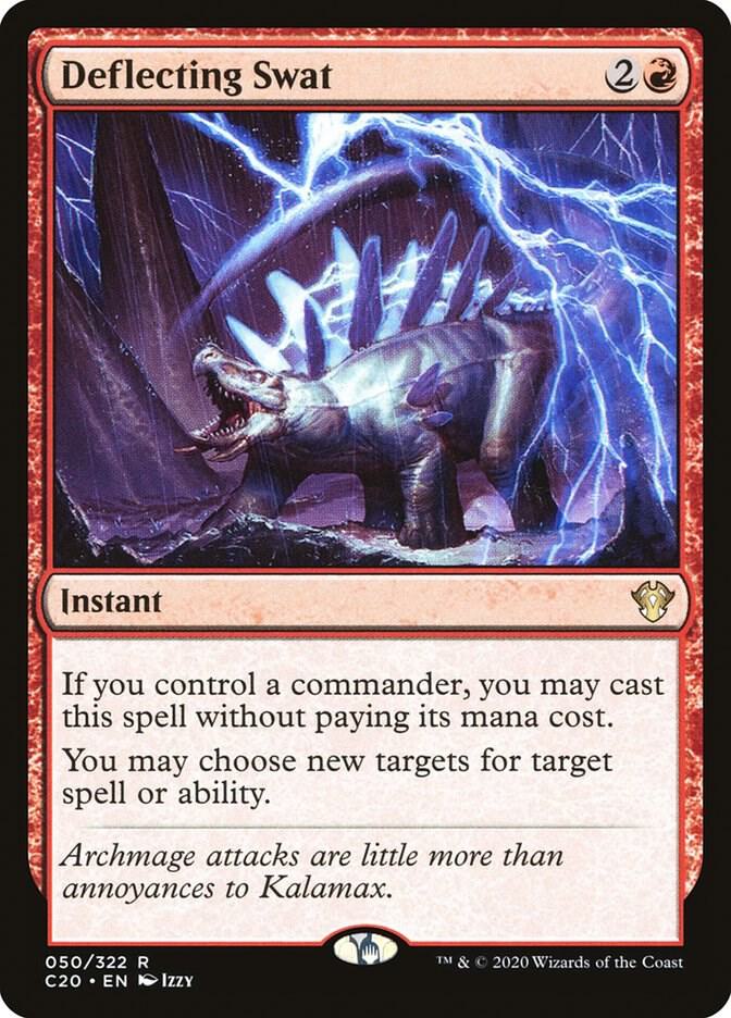 MTG Commander 2020 50 Deflecting Swat R NM