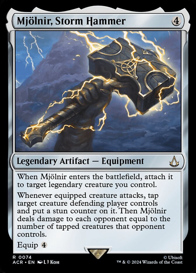 Mjölnir, Storm Hammer 74 (Universes Beyond: Assassin's Creed) 