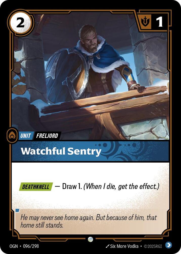 Watchful Sentry 096/298 (Origins)  - Foil