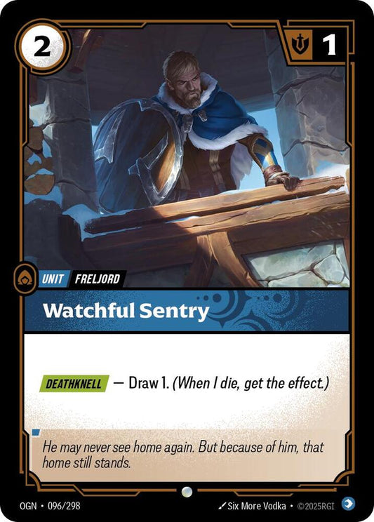 Watchful Sentry 096/298 (Origins)  - Foil