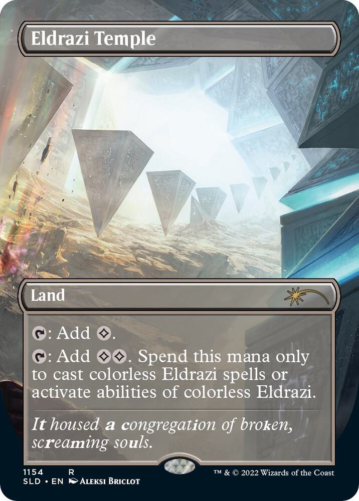 Eldrazi Temple 1154 (Secret Lair Drop Series)  - Borderless Foil
