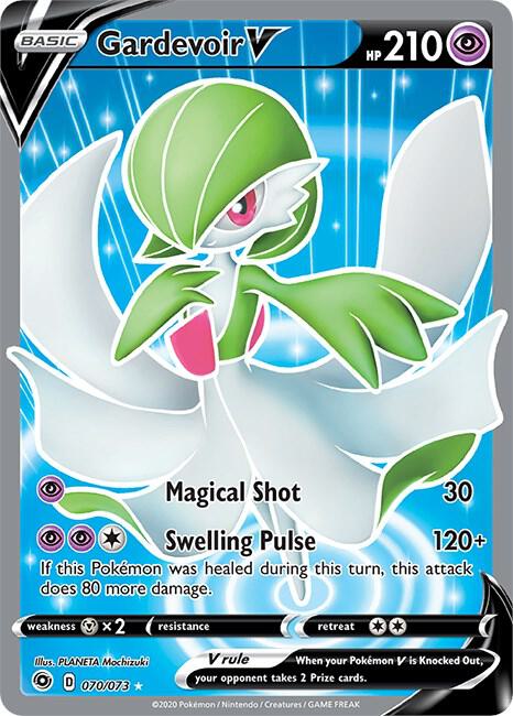 2020 Pokemon Champion's Path 70/73 Gardevoir V (Full Art) Ultra Rare
