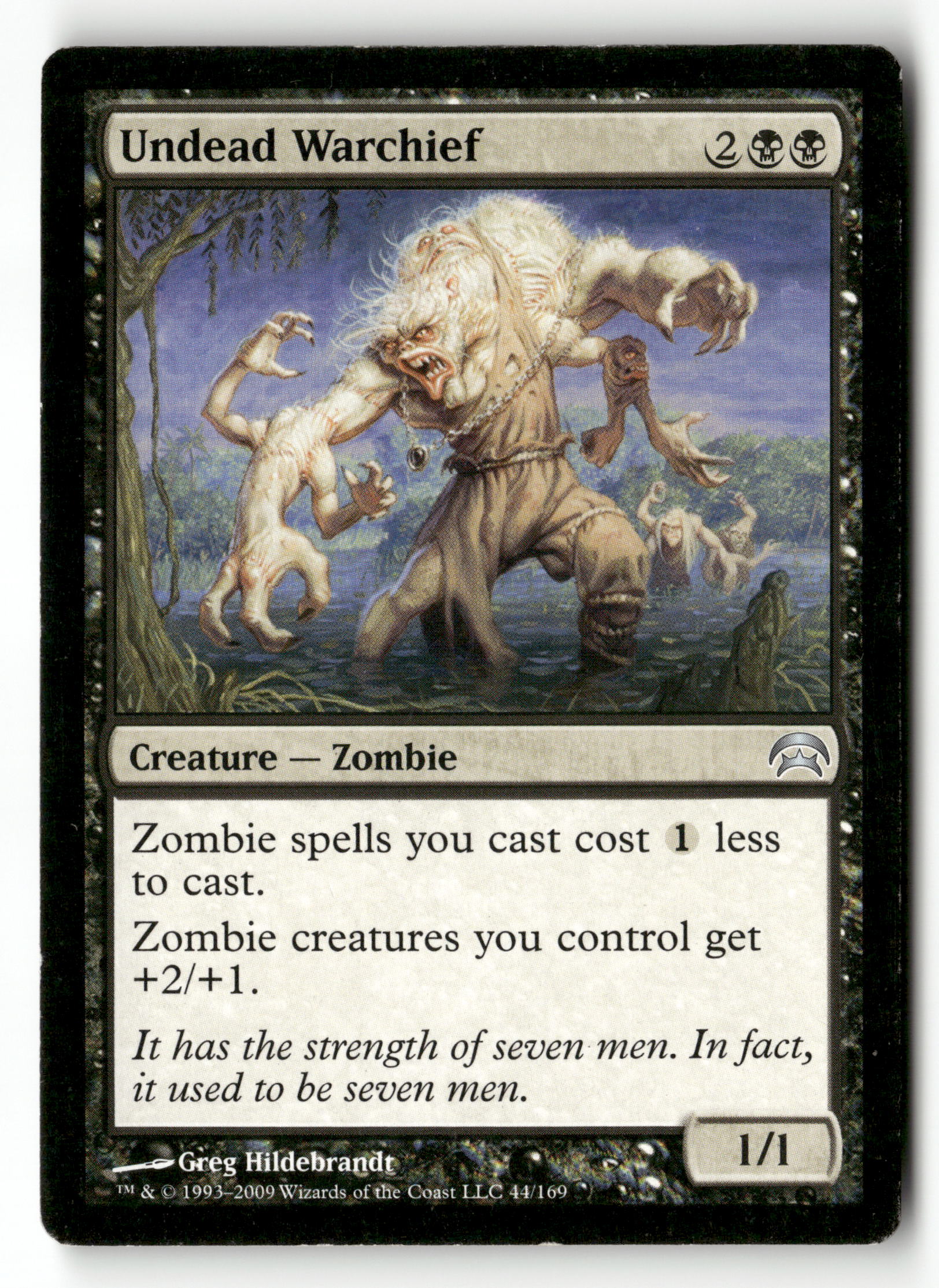 MTG Planechase 44 Undead Warchief U NM