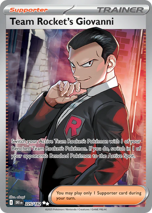 2025 Pokemon SV10: Destined Rivals Team Rocket's Giovanni - 238