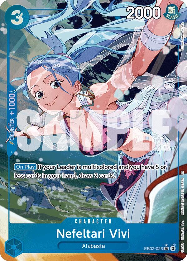 Nefeltari Vivi EB02-026 (Extra Booster: Anime 25th Collection)  - Alternate Art Foil