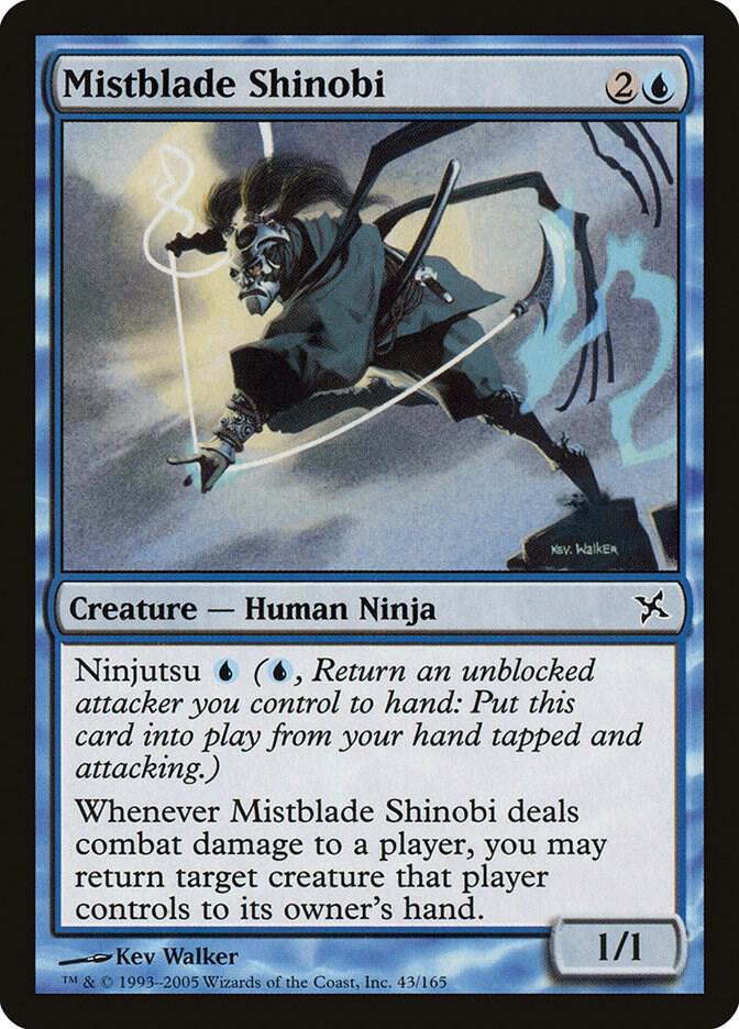 Mistblade Shinobi 43/165 (Betrayers of Kamigawa) 