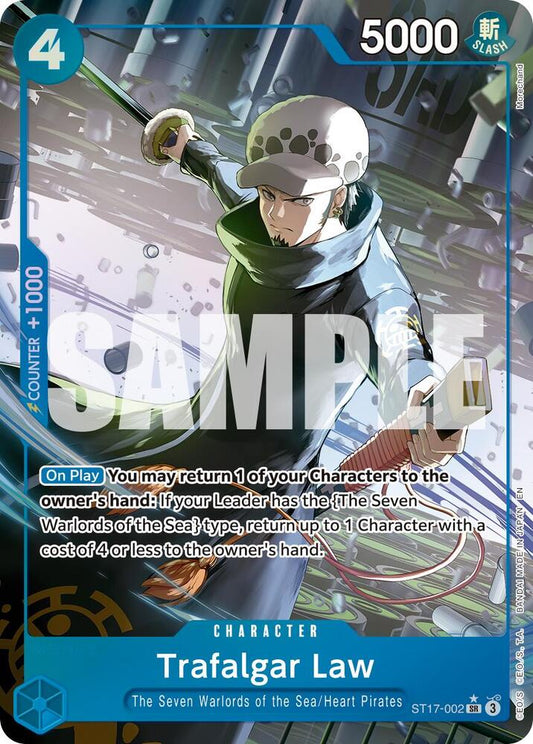 Trafalgar Law ST17-002 (Premium Booster -The Best- Vol. 2)  - Alternate Art Foil