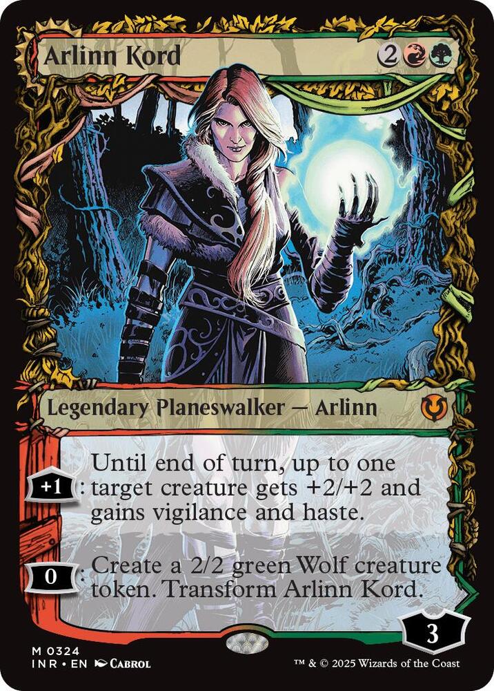 Arlinn Kord // Arlinn, Embraced by the Moon 324/287 (Innistrad Remastered)  - Showcase