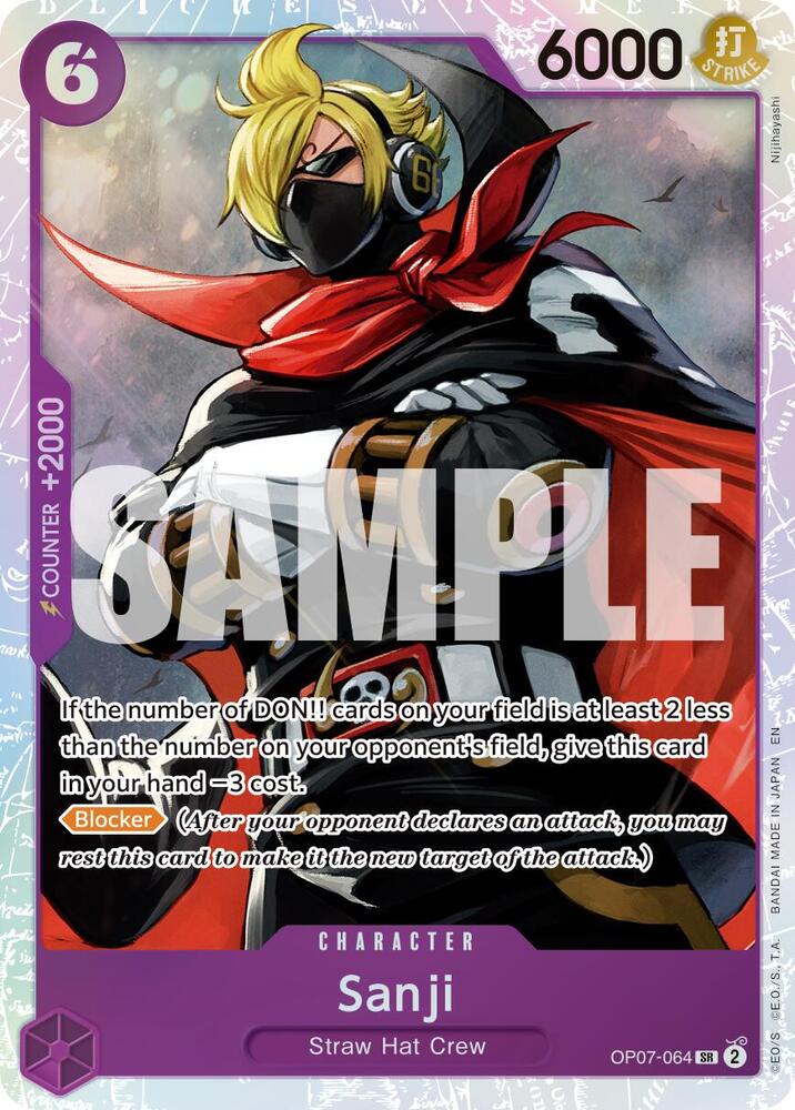 Sanji (Reprint) OP07-064 (Premium Booster -The Best- Vol. 2)  - Foil