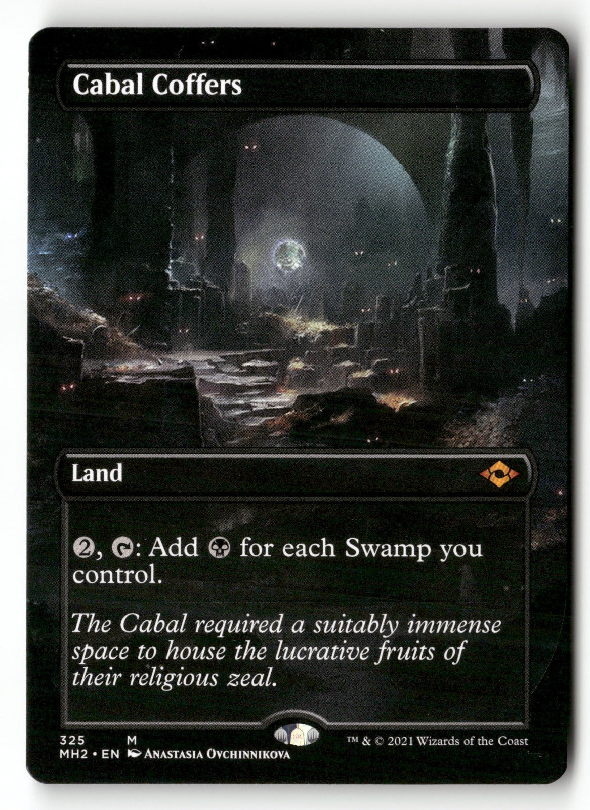 MTG Modern Horizons 2 325 Cabal Coffers (Borderless) M NM