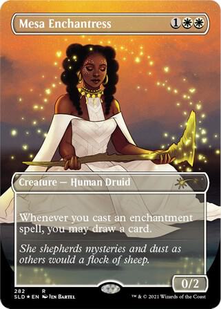 MTG Secret Lair Drop Series 282 Mesa Enchantress R NM Foil