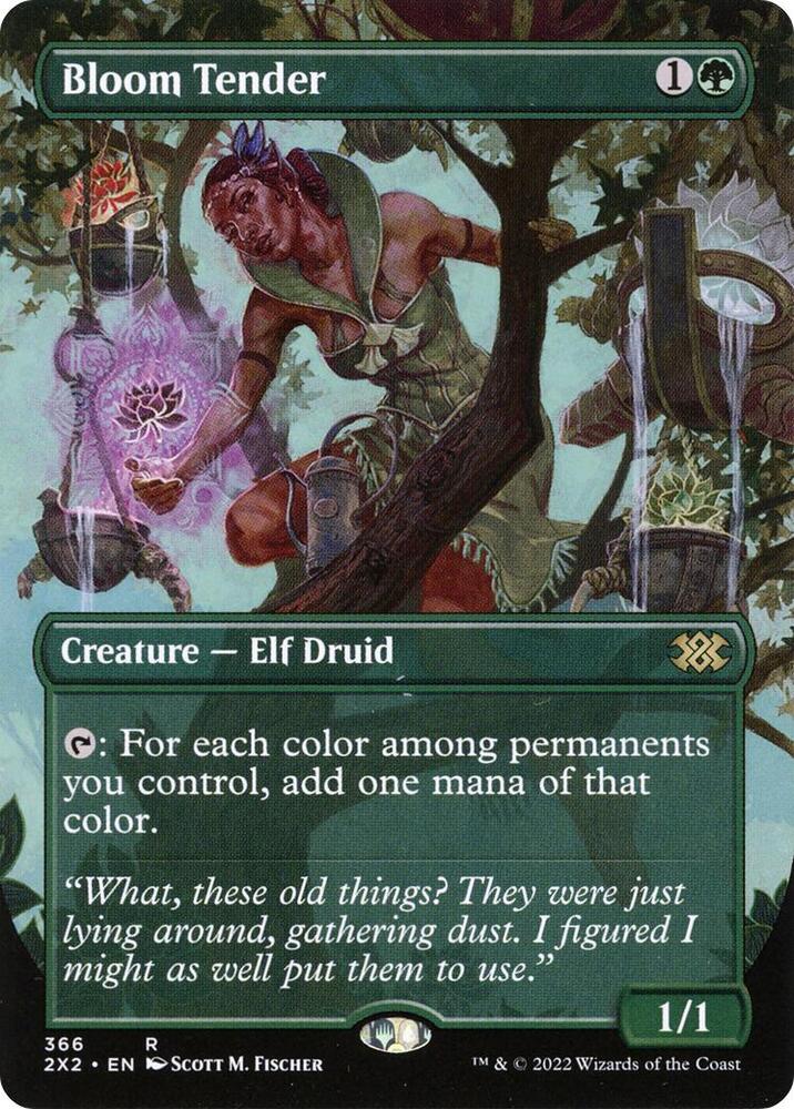 Bloom Tender Borderless 366 (Double Masters 2022) 