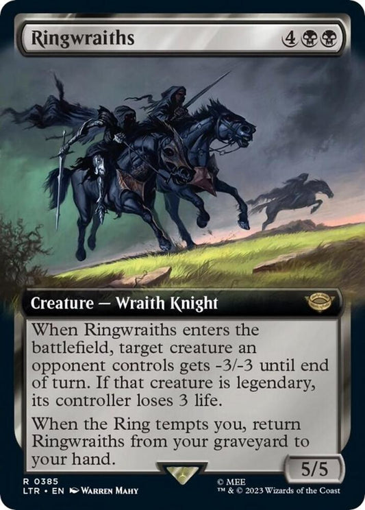 Ringwraiths 385 (Universes Beyond: The Lord of the Rings: Tales of Middle-earth)  - Extended Art