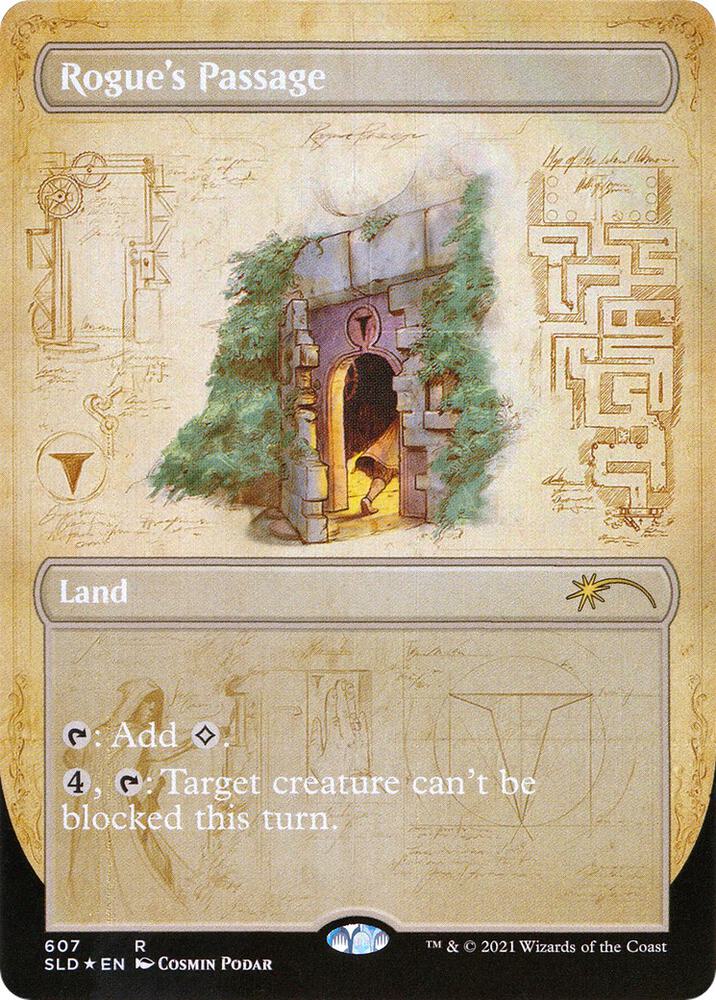 MTG Secret Lair Drop Series 607 Rogue's Passage U NM Foil