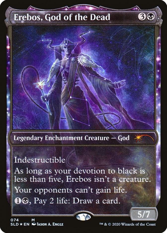 Erebos, God of the Dead 74 (Secret Lair Drop Series)  - Showcase Foil