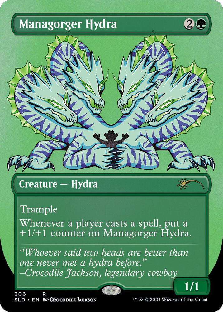 MTG Secret Lair Drop Series 306 Managorger Hydra R NM