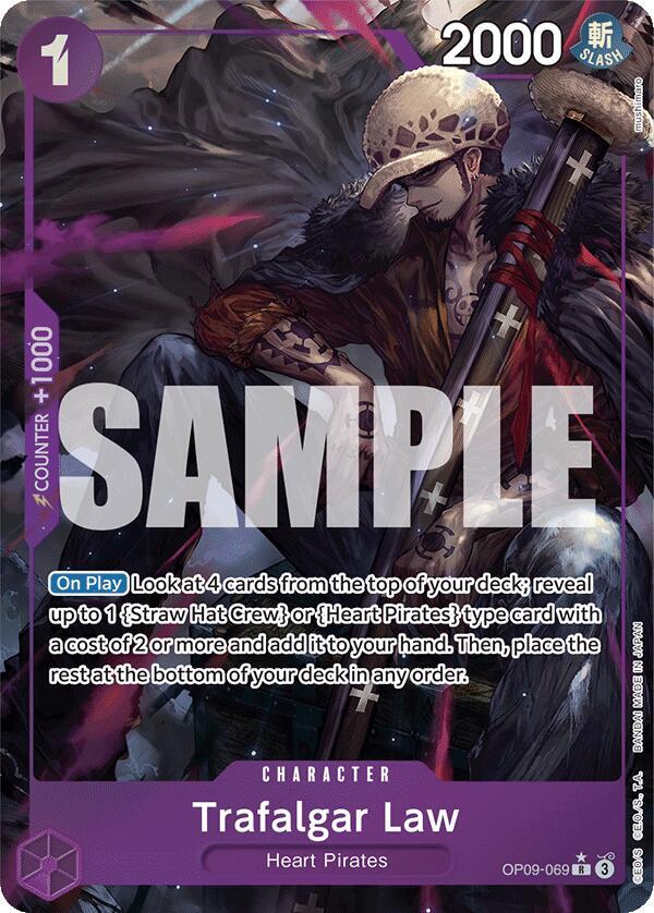 Trafalgar Law OP09-069 (Emperors in the New World)  - Alternate Art Foil