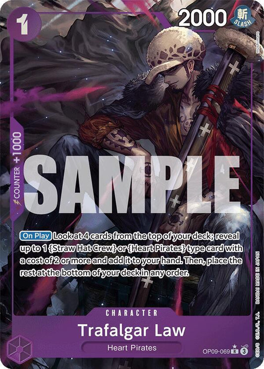 Trafalgar Law OP09-069 (Emperors in the New World)  - Alternate Art Foil