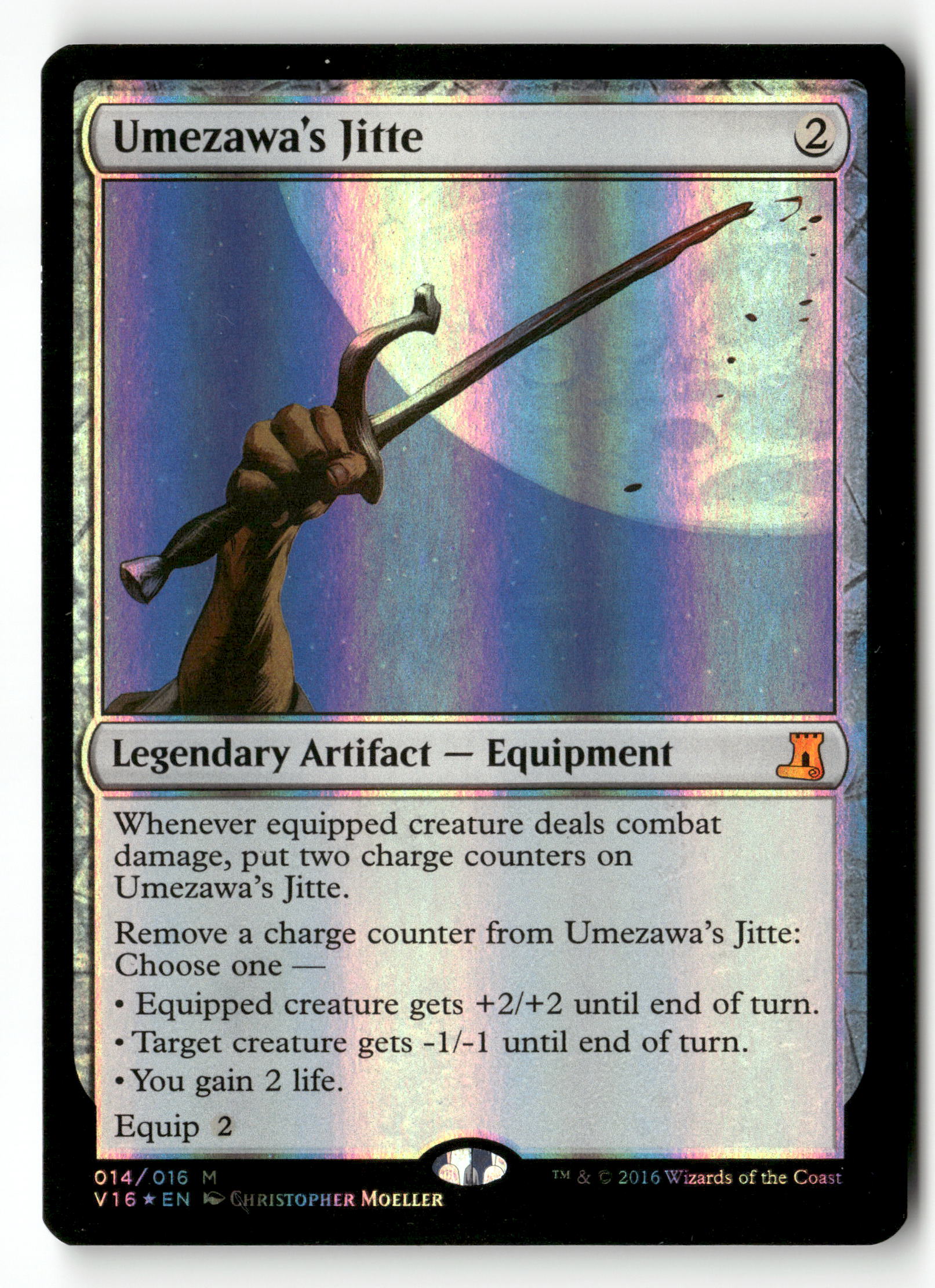 MTG From the Vault: Lore  14 Umezawa's Jitte M NM