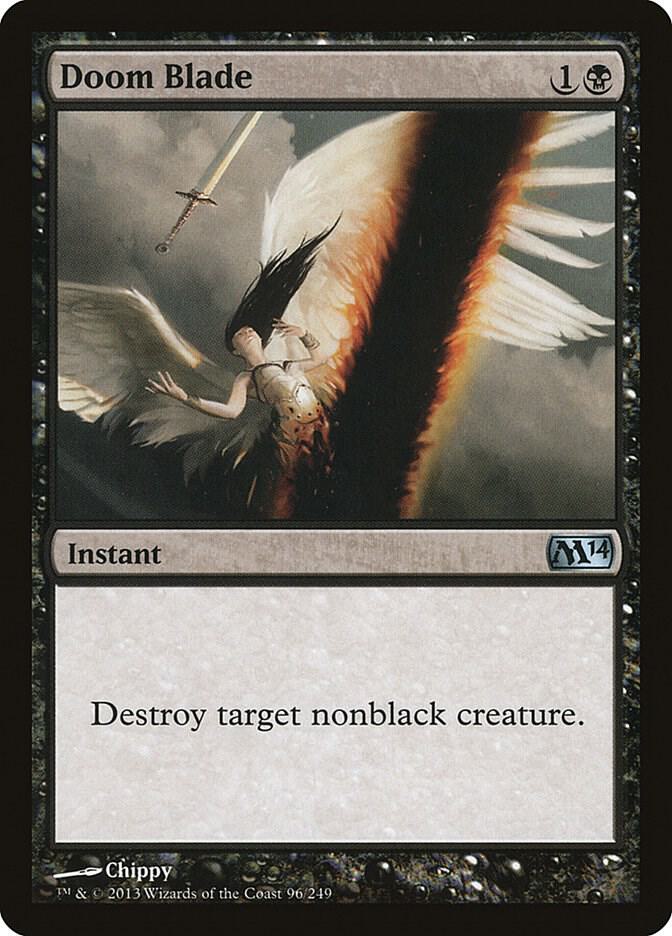 Doom Blade 96/249 (Magic 2014 (M14)) 
