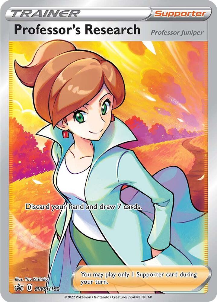 2019 Pokemon SWSH: Sword & Shield Promo Cards SWSH152 Professor's Research