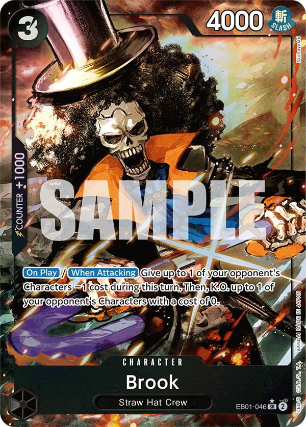 Brook EB01-046 (Extra Booster: Memorial Collection)  - Alternate Art Foil