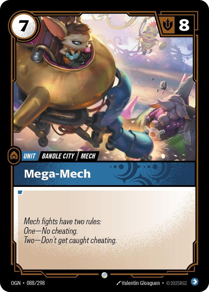 Mega Mech 088/298 (Origins)  - Foil