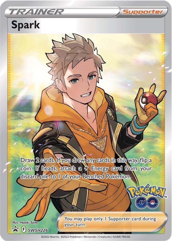 2019 Pokemon SWSH: Sword & Shield Promo Cards SWSH226 Spark - SWSH226 Promo