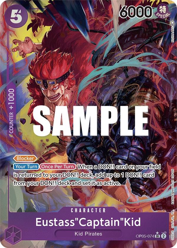 Eustass"Captain"Kid OP05-074 (Awakening of the New Era)  - Alternate Art Foil