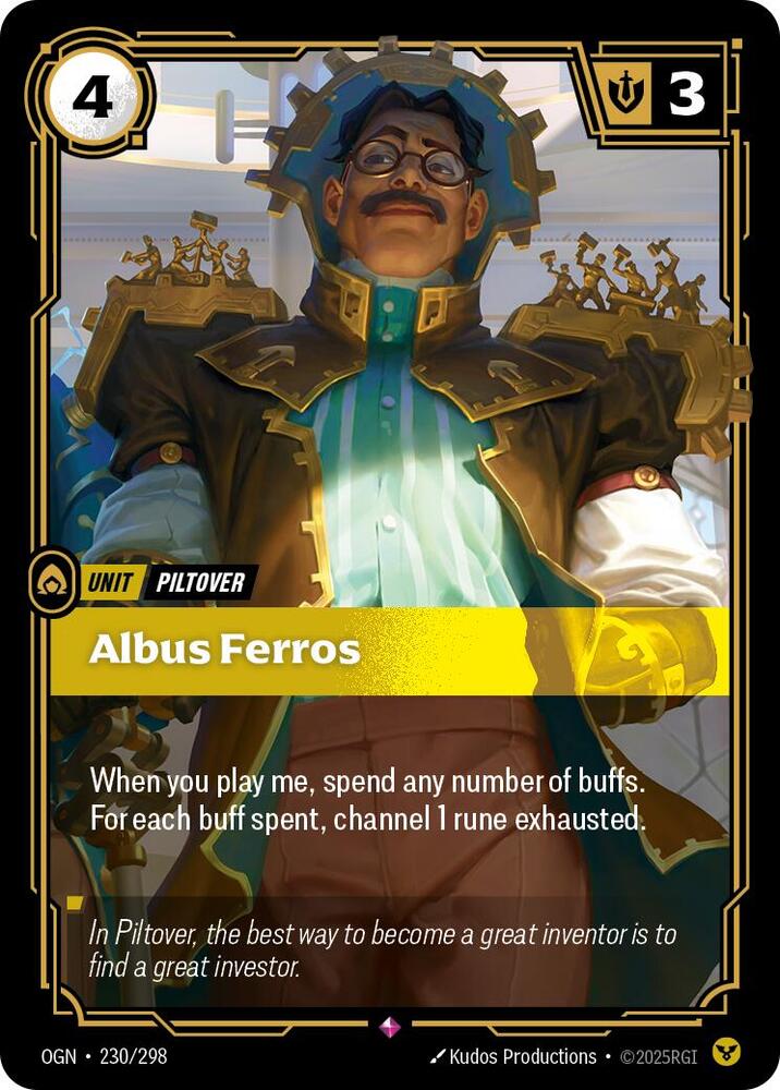 Albus Ferros 230/298 (Origins)  - Foil