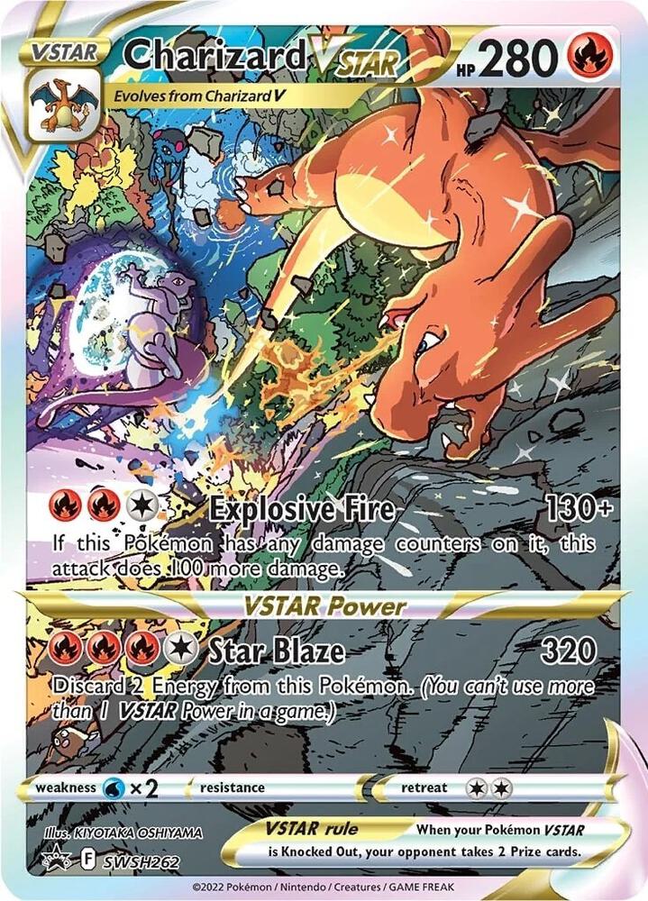 2019 Pokemon SWSH: Sword & Shield Promo Cards SWSH262 Charizard VSTAR - Promo
