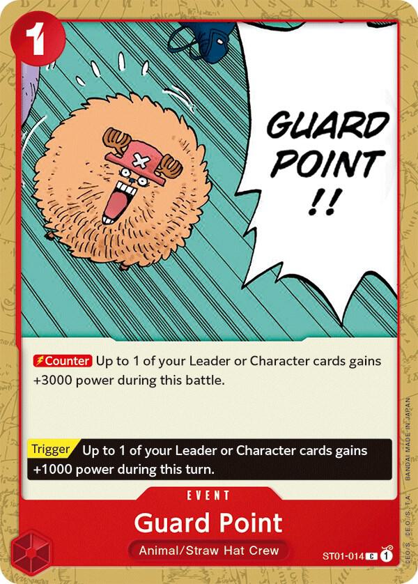One Piece TCG ST01-014 Guard Point Starter Deck 1 Straw Hat Crew One Piece TCG ST01-014 Guard Point Starter Deck 1 Straw Hat Crew