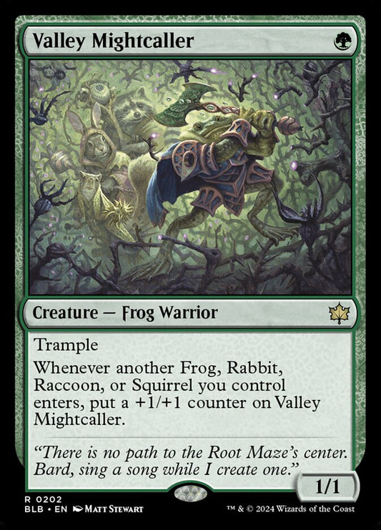 Valley Mightcaller 202 (Bloomburrow) 