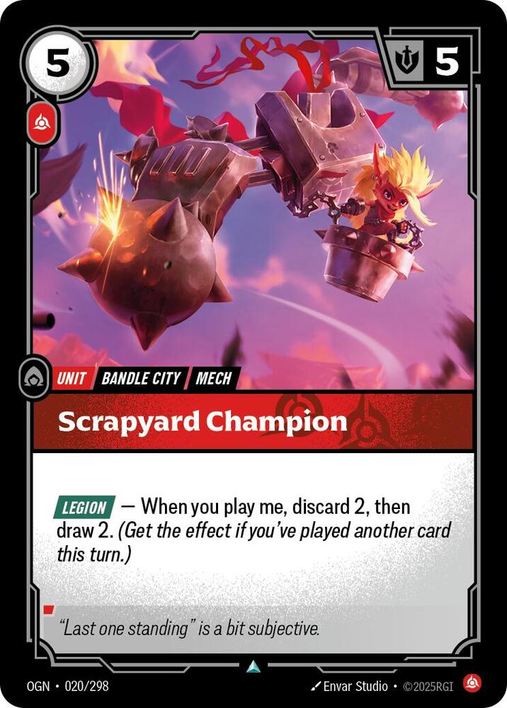 Scrapyard Champion 020/298 (Origins) 