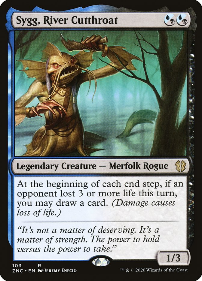 Sygg, River Cutthroat 103 (Commander: Zendikar Rising) 