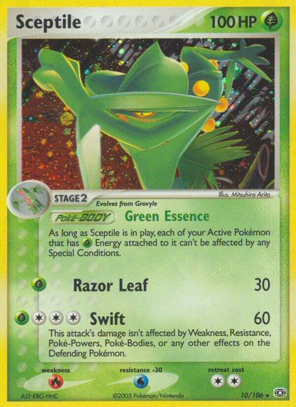 Sceptile 10/106 (Emerald)  - Holofoil