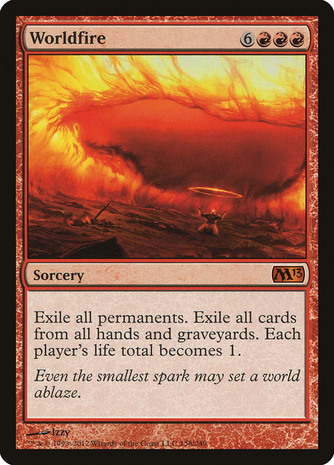 Worldfire 158/249 (Magic 2013 (M13)) 