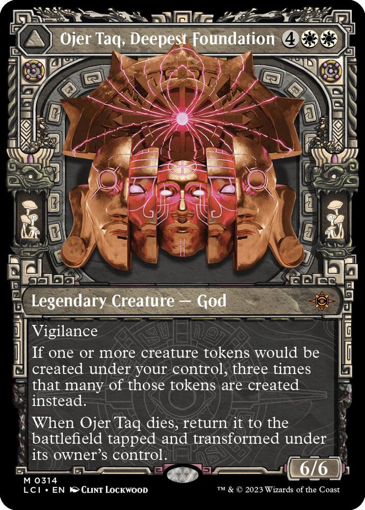 Ojer Taq, Deepest Foundation // Temple of Civilization 314/291 (The Lost Caverns of Ixalan)  - Showcase