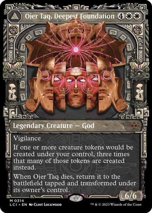 Ojer Taq, Deepest Foundation // Temple of Civilization 314/291 (The Lost Caverns of Ixalan)  - Showcase