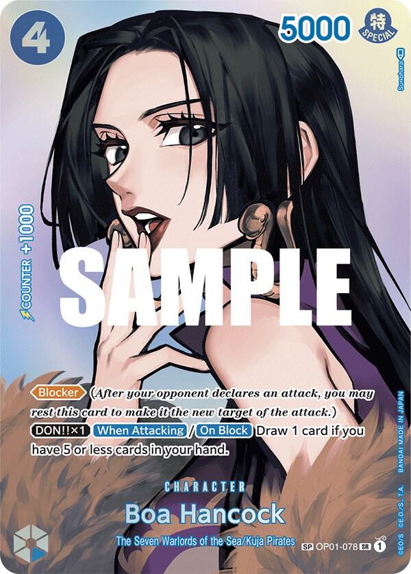 Boa Hancock OP01-078 (Kingdoms of Intrigue)  - Special Foil
