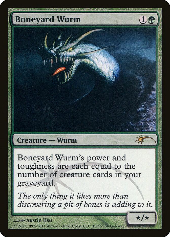 Boneyard Wurm 84/3 (WPN & Gateway Promos)  - Foil