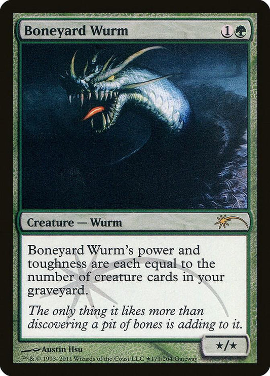 Boneyard Wurm 84/3 (WPN & Gateway Promos)  - Foil