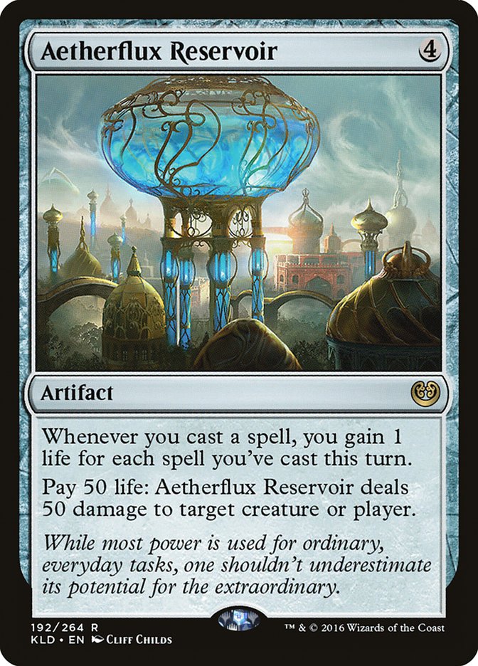Aetherflux Reservoir 192/264 (Kaladesh) 