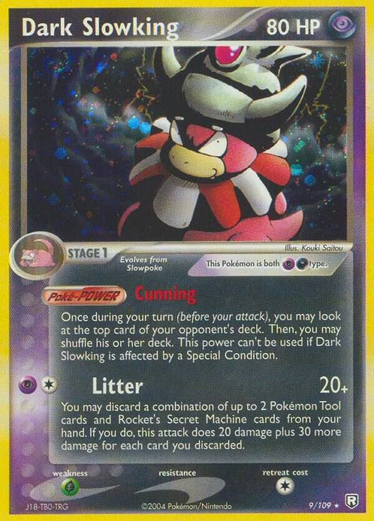 Dark Slowking 9/109 (EX Team Rocket Returns)  - Holofoil