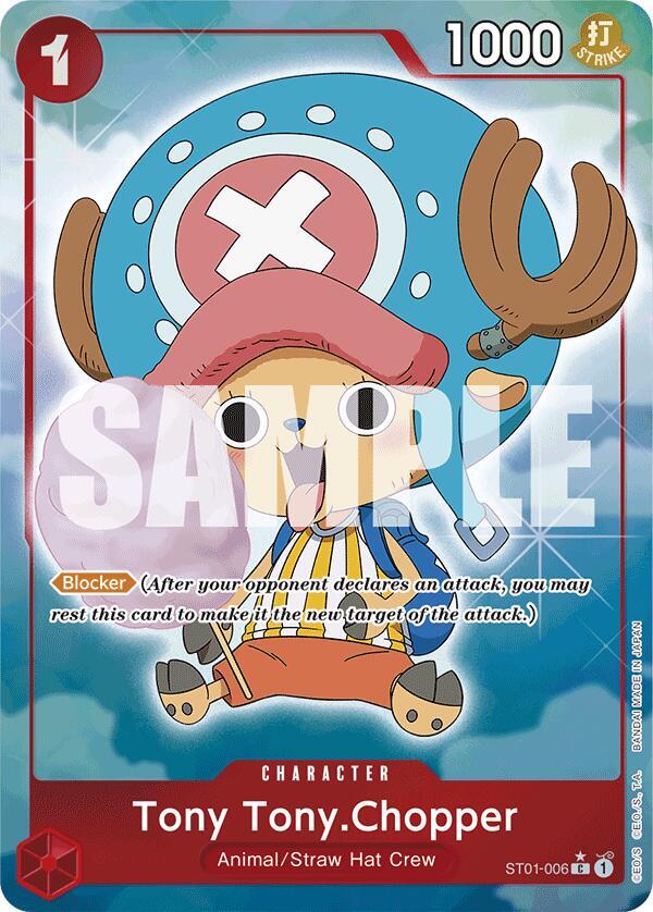 Tony Tony.Chopper ST01-006 (Premium Booster -The Best-)  - Full Art Foil