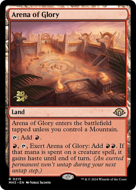 Arena of Glory 215s/90 (Prerelease Cards)  - PreRelease Foil