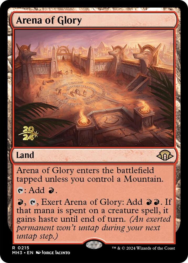 Arena of Glory 215s/90 (Prerelease Cards)  - PreRelease Foil
